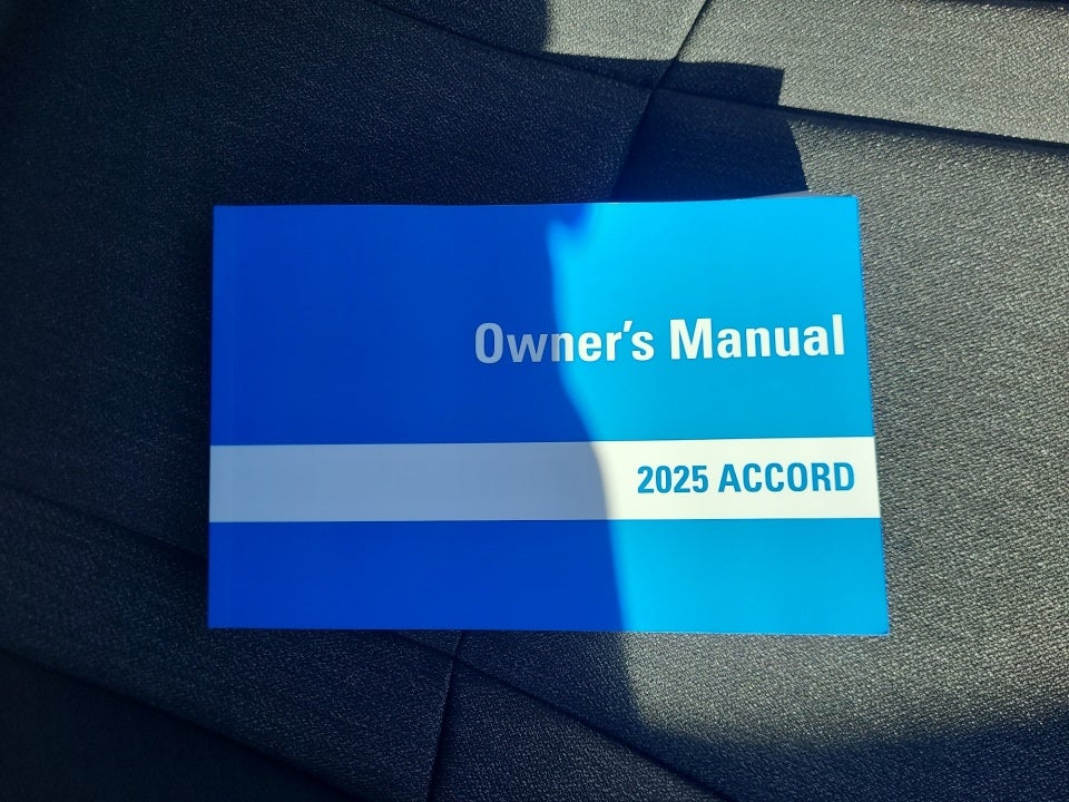 2025 Honda Accord Sedan SE