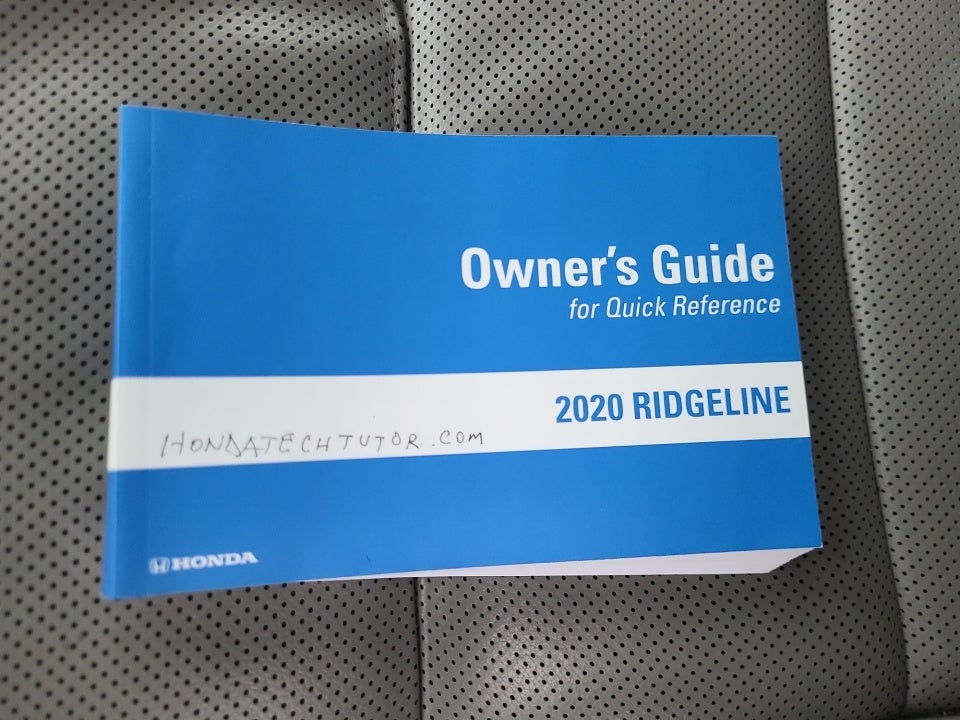 2020 Honda Ridgeline RTL-E