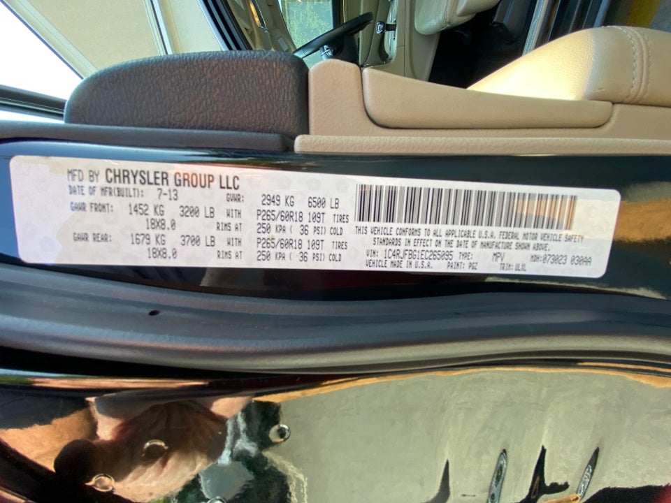 2014 Jeep Grand Cherokee Limited