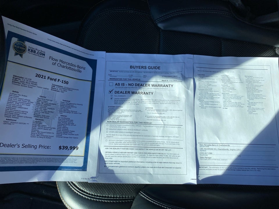 2021 Ford F-150 Tremor