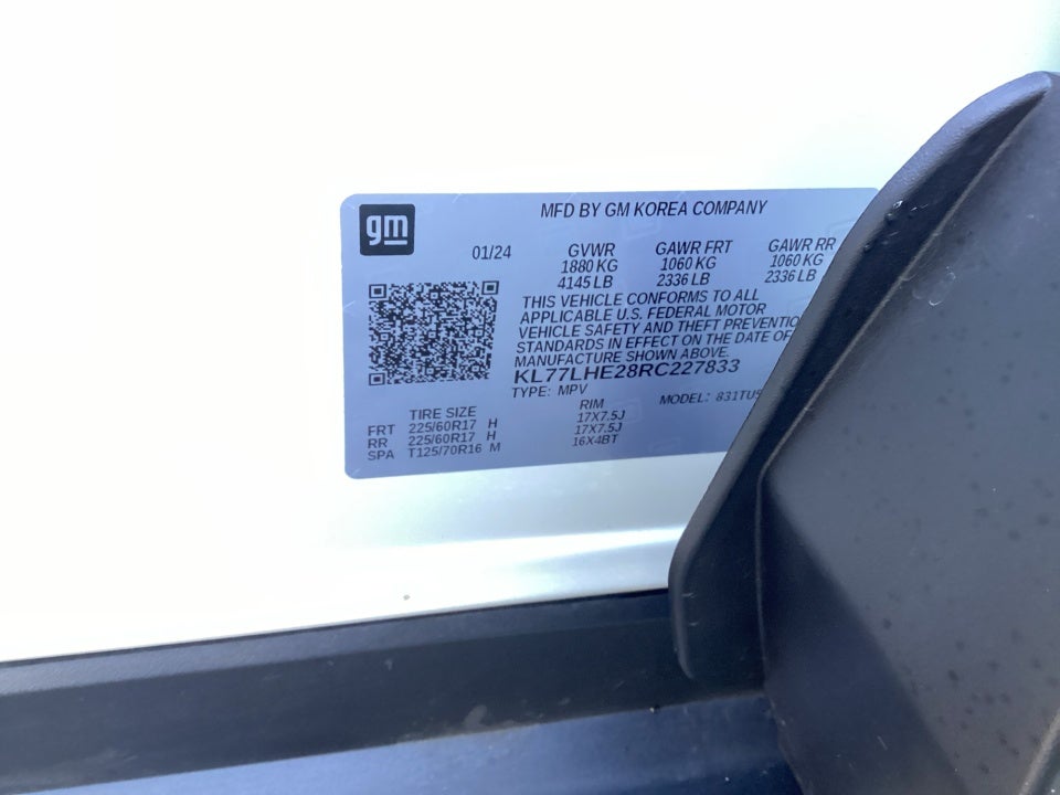 2024 Chevrolet Trax FWD LT