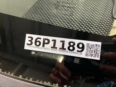 2020 Toyota Corolla LE