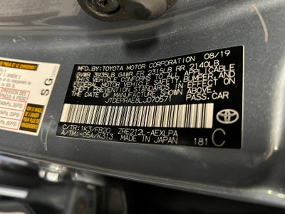 2020 Toyota Corolla LE