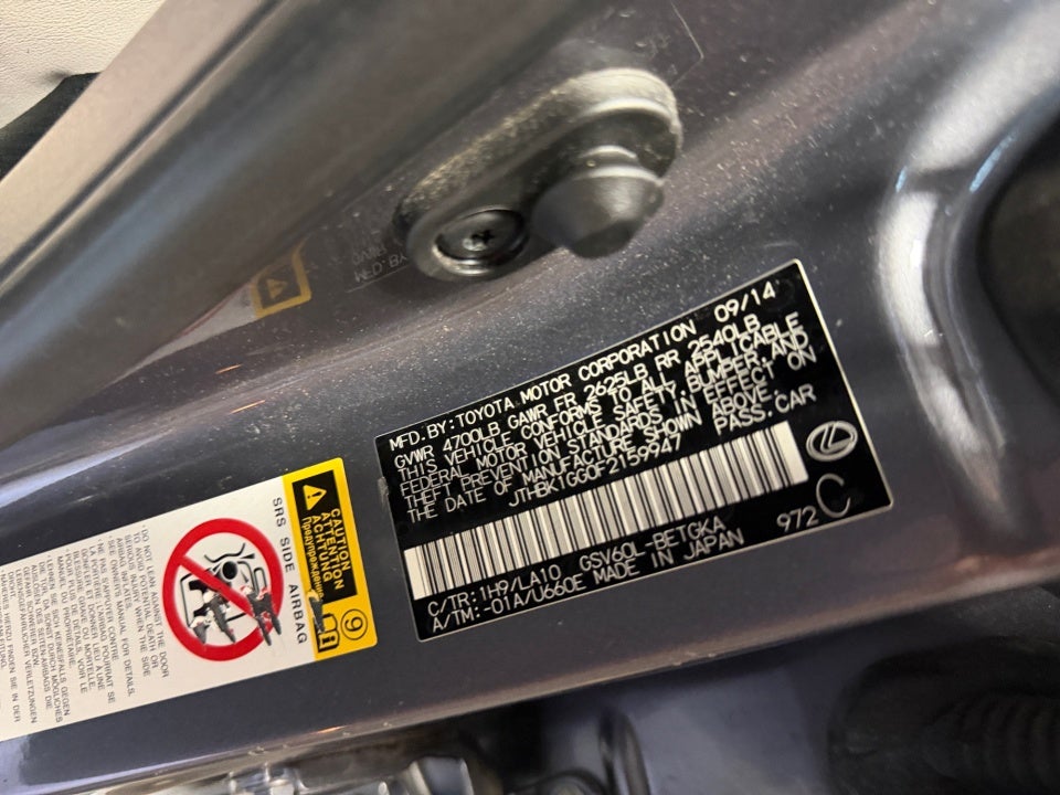 2015 Lexus ES 350 4dr Sdn