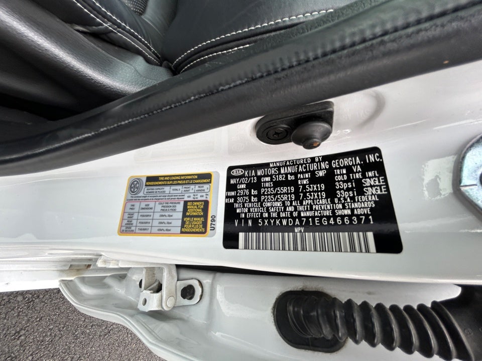 2014 Kia Sorento SX Limited