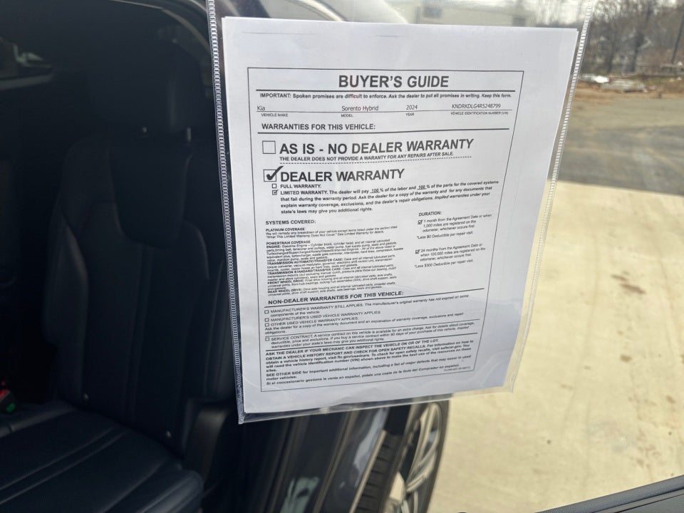 2024 Kia Sorento Hybrid SX Prestige