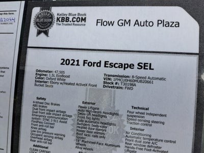 2021 Ford Escape SEL