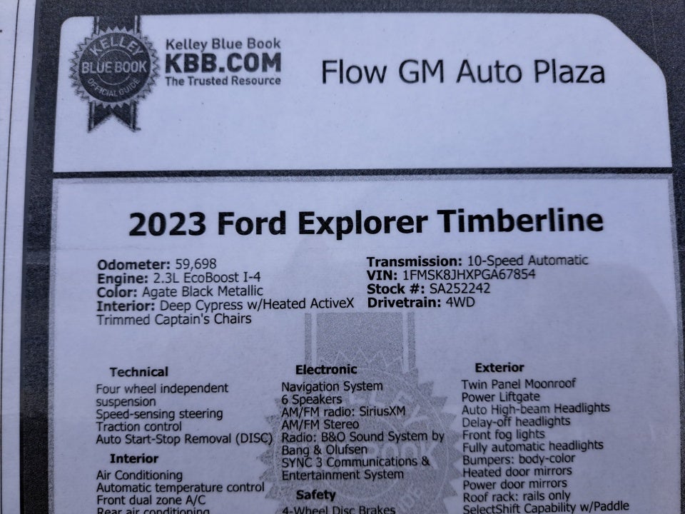 2023 Ford Explorer Timberline Burlington NC | Greensboro Elon High ...