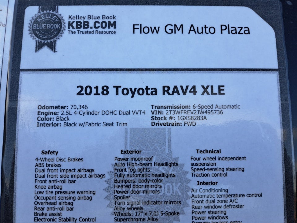 2018 Toyota RAV4 XLE