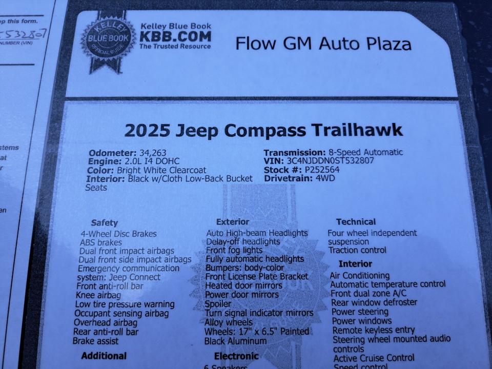 2025 Jeep Compass Trailhawk
