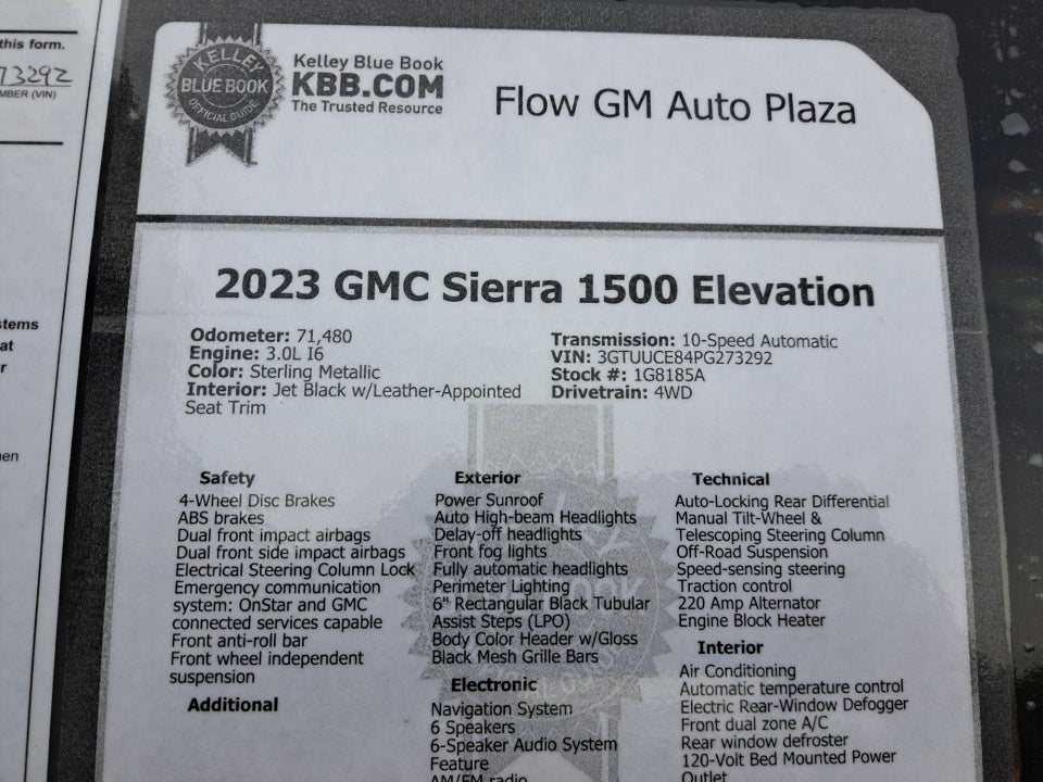 2023 GMC Sierra 1500 Elevation