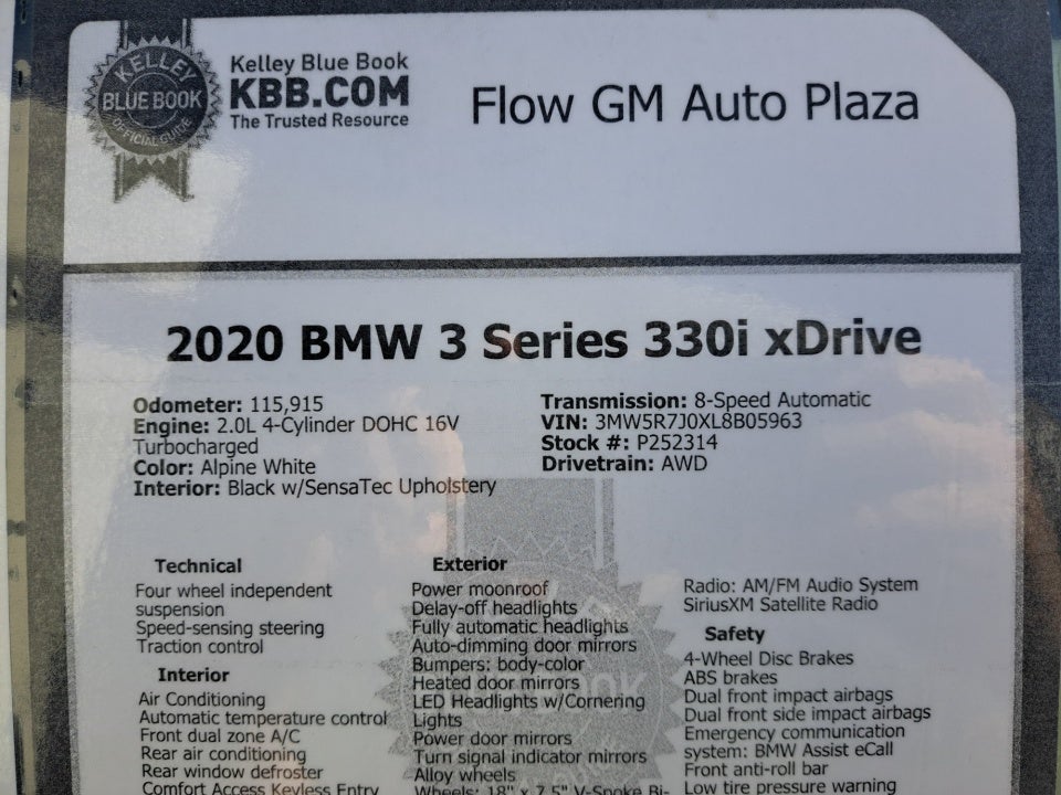 2020 BMW 330i xDrive