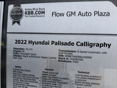 2022 Hyundai Palisade Calligraphy