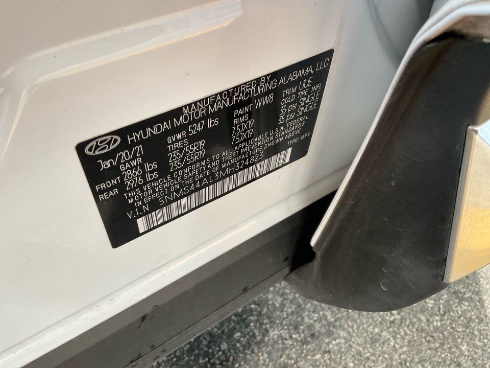 2021 Hyundai Santa Fe Limited