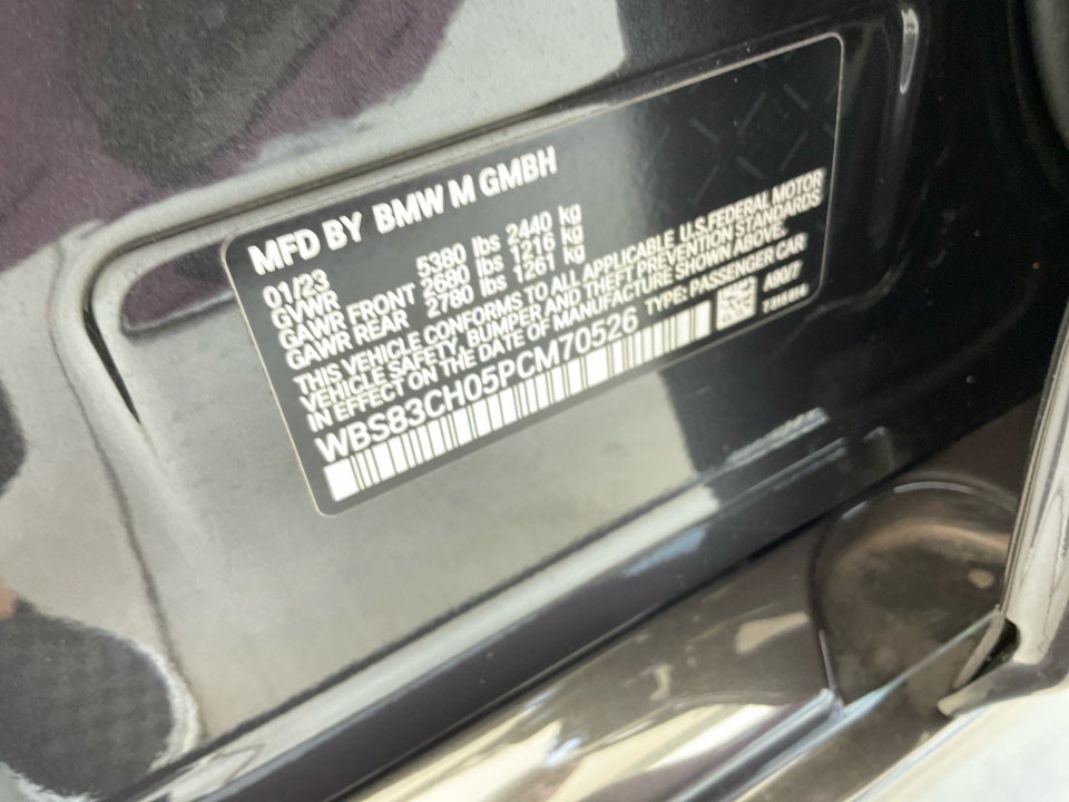 2023 BMW M5 Sedan