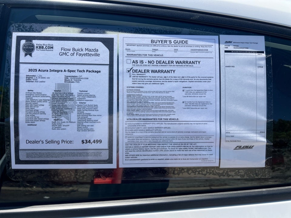 2025 Acura Integra A-SPEC Technology