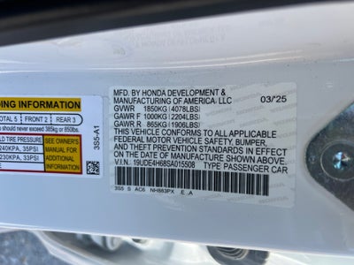 2025 Acura Integra A-SPEC Technology