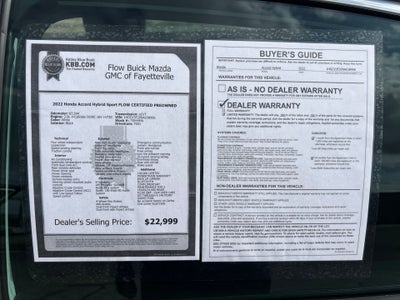 2022 Honda Accord Hybrid Sport