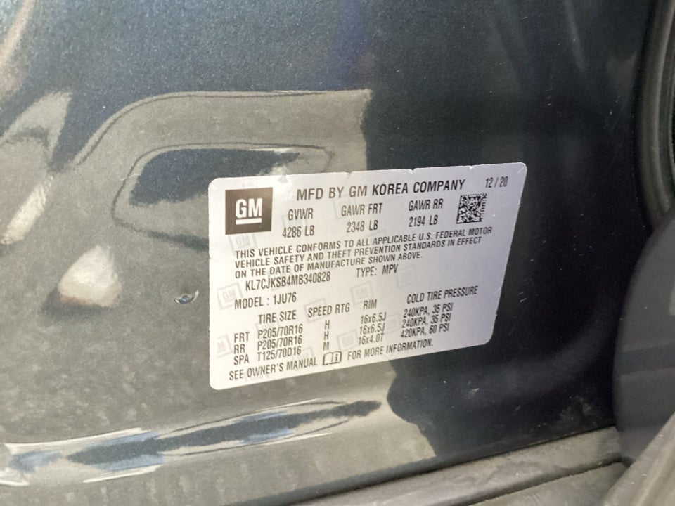 2021 Chevrolet Trax FWD LS