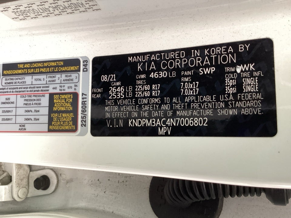 2022 Kia Sportage LX