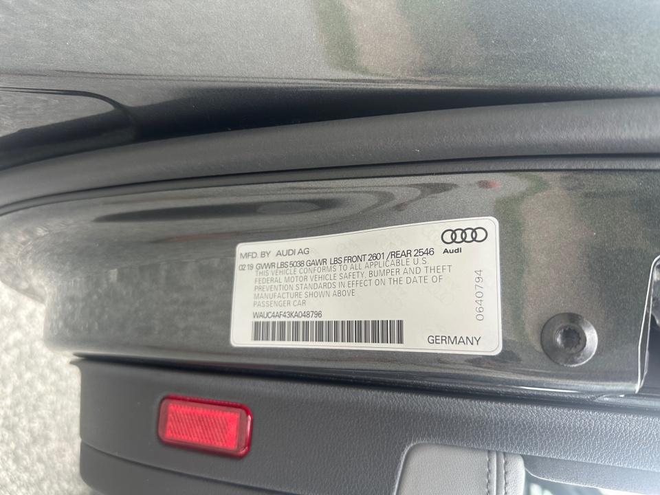 2019 Audi S4 Prestige