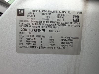 2014 Chevrolet Equinox LT