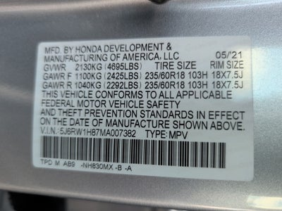 2021 Honda CR-V EX-L