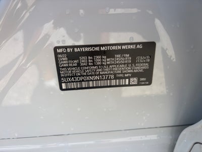 2022 BMW X3 sDrive30i