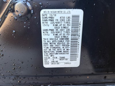 2019 Nissan Rogue SV