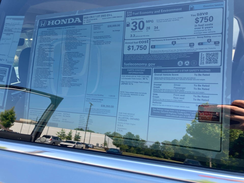 2025 Honda CR-V EX-L 2WD
