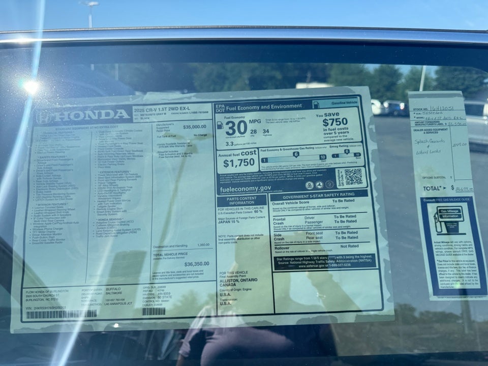 2025 Honda CR-V EX-L 2WD