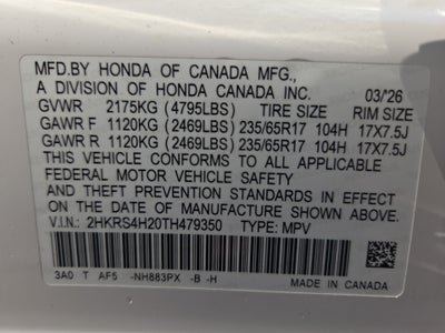 2026 Honda CR-V LX