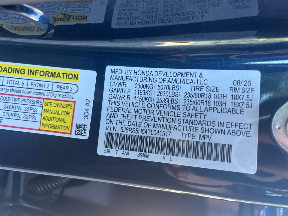 2026 Honda CR-V Hybrid Sport