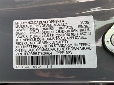 2026 Honda CR-V Hybrid 2WD Sport-L
