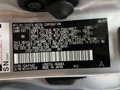 2007 Toyota 4Runner SR5