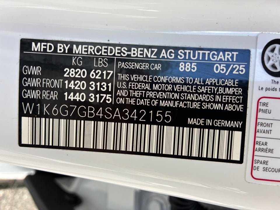 2025 Mercedes-Benz S 580 S 580