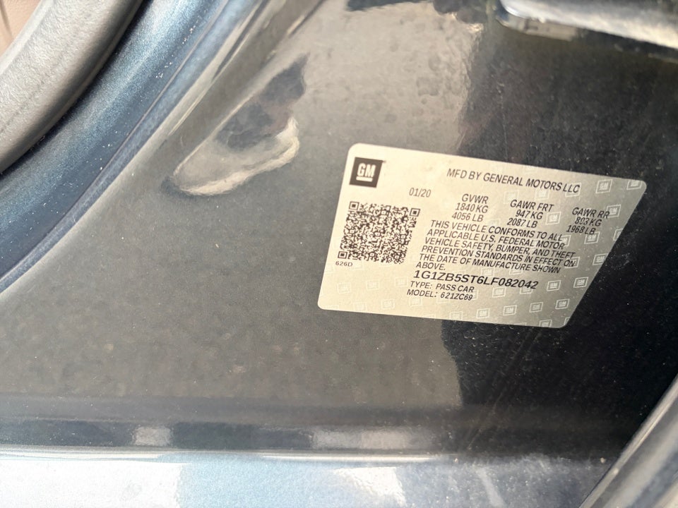 2020 Chevrolet Malibu FWD LS