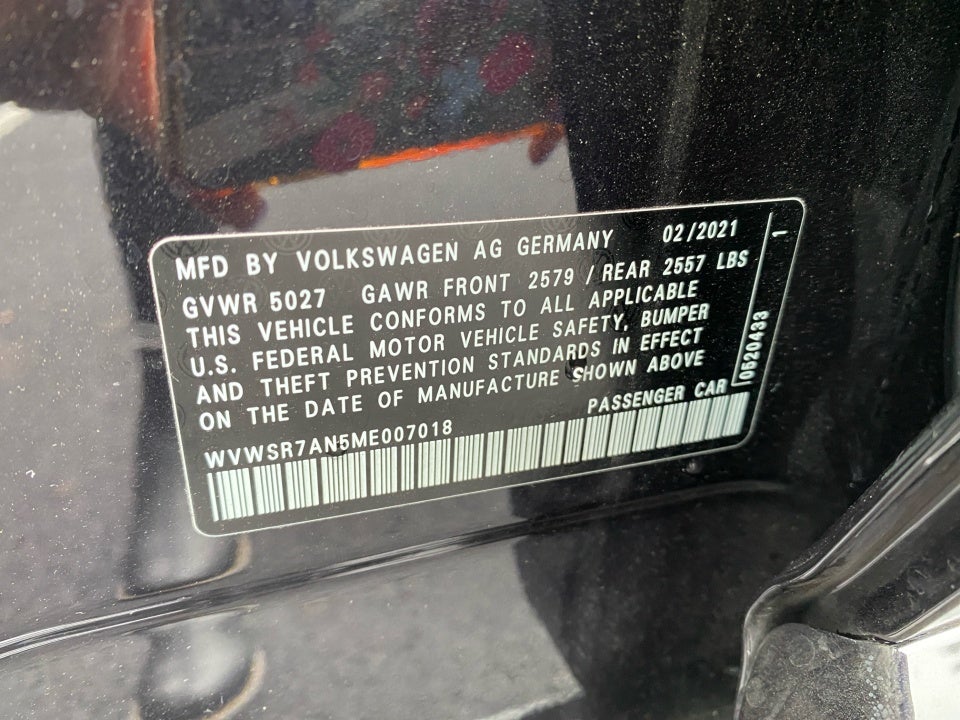 2021 Volkswagen Arteon 2.0T SEL R-Line