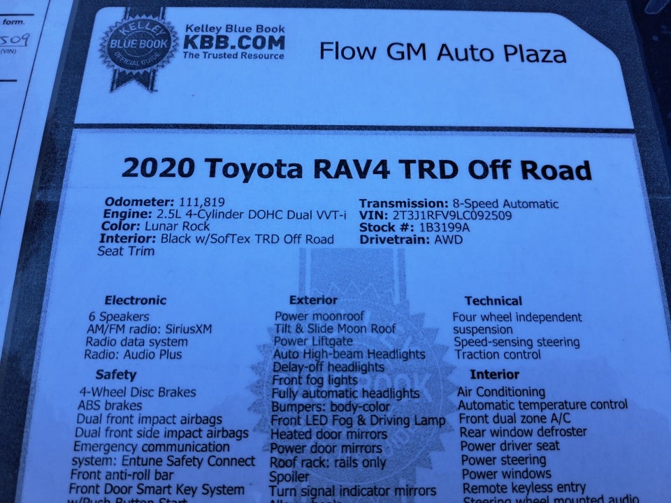 2020 Toyota RAV4 TRD Off Road