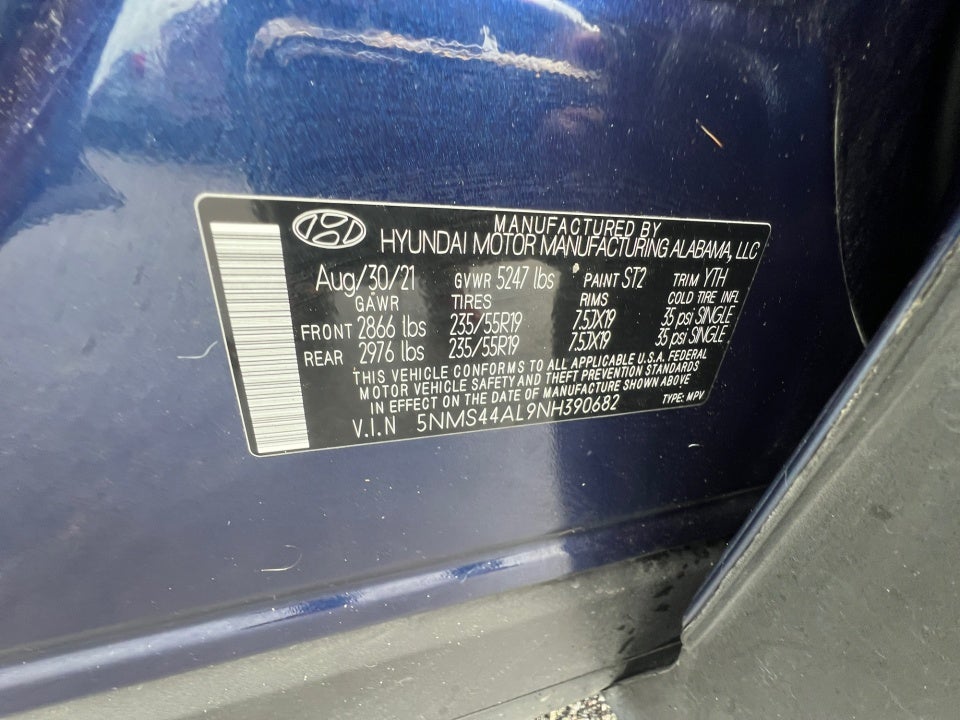 2022 Hyundai Santa Fe Limited