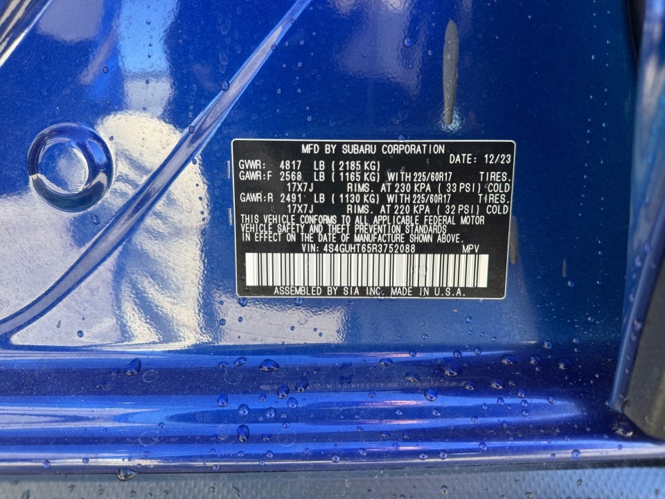 2024 Subaru Crosstrek Wilderness