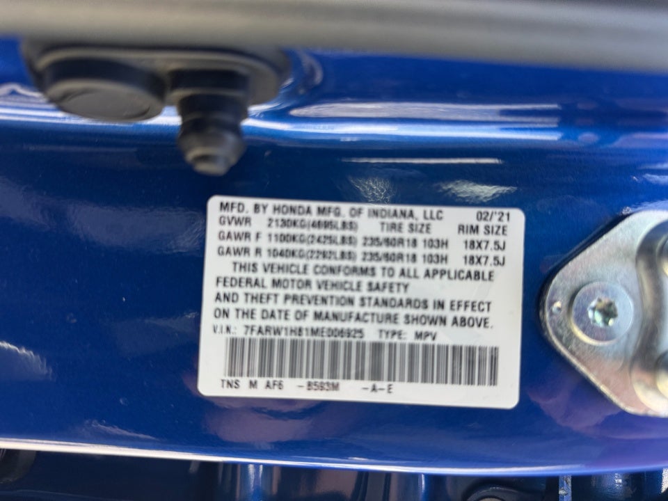 2021 Honda CR-V 2WD EX-L