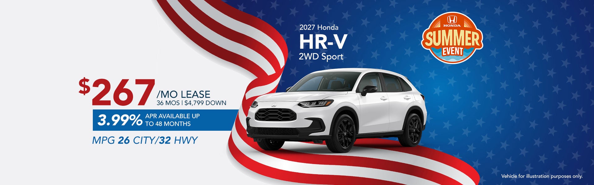 2027 Honda HR-V 2WD Sport