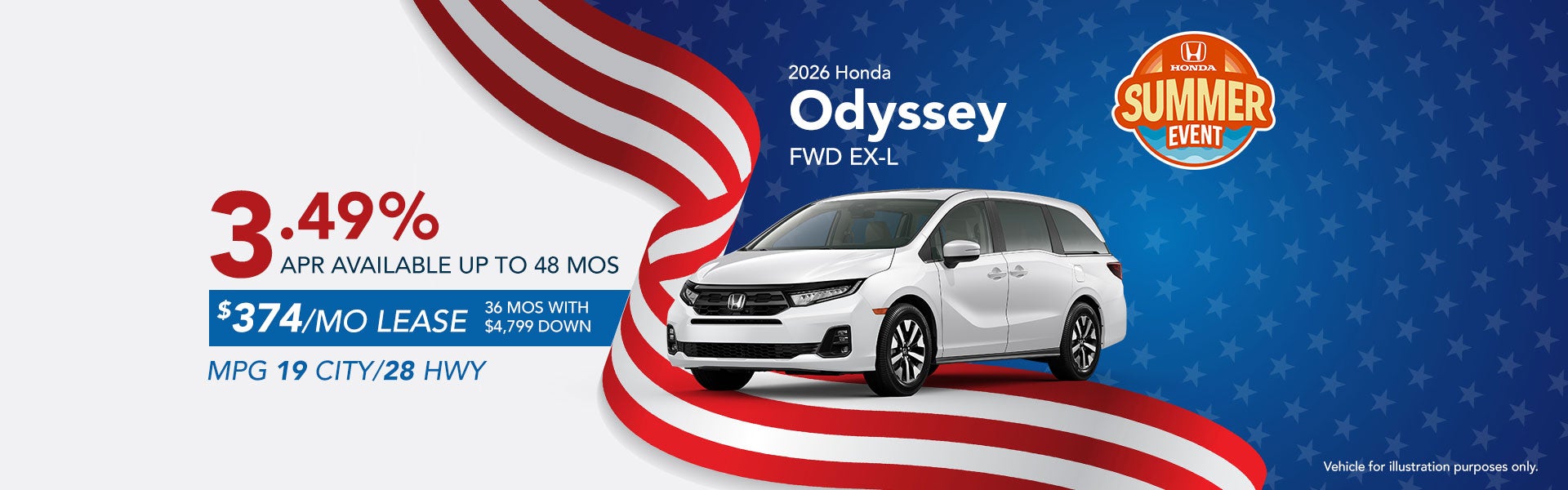 2026 Honda Odyssey FWD EX-L