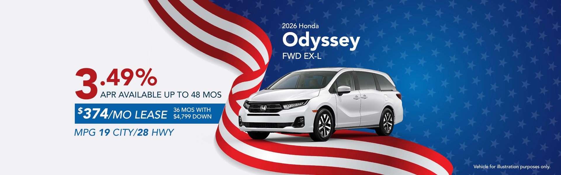 2026 Honda Odyssey FWD EX-L