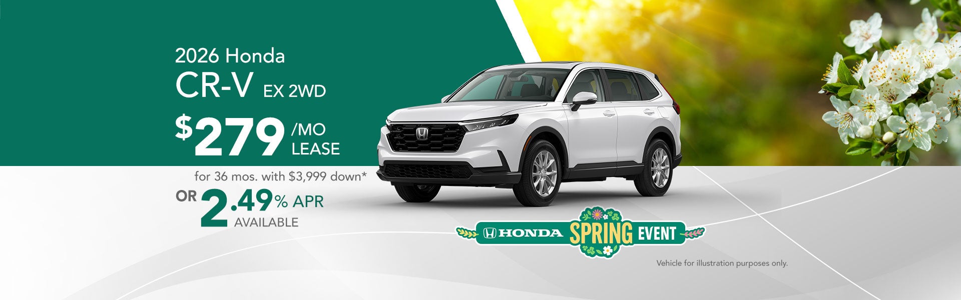 2026 Honda CR-V special offer