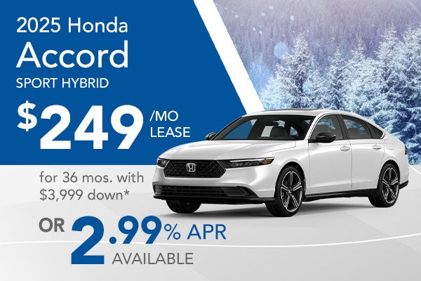 2025 Honda Accord Sport Hybrid