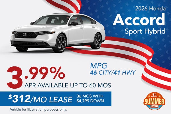 2026 Honda Accord Sport Hybrid
