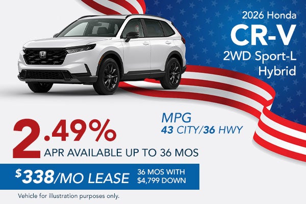 2026 Honda CR-V 2WD Sport-L Hybrid 