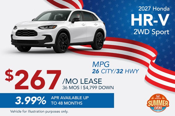 2027 Honda HR-V 2WD Sport